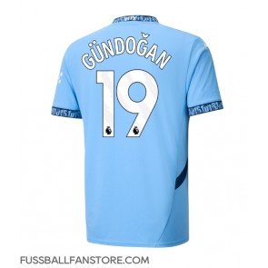 Manchester City Ilkay Gundogan #19 Replik Heimtrikot 2024-25 Kurzarm